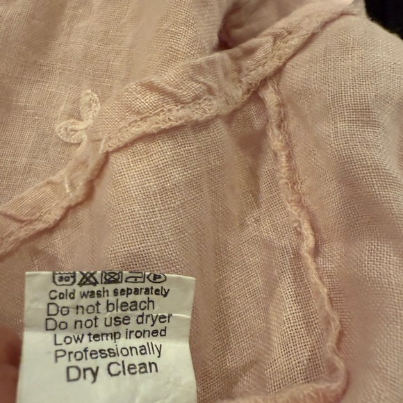 Terzo Millennio Light Pink Floral Blouse - Picture 6 of 6